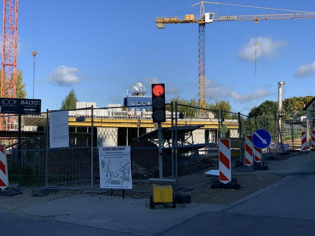 LINK TEN (Linkmenų g. 19) - Multi apartment - construction photos