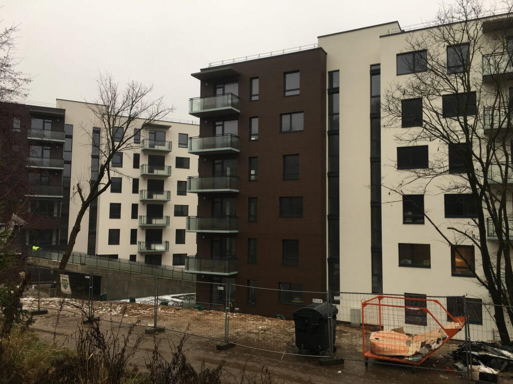 Žvėryno namai (1, 2, 3) (Stumbrų g. 26) - Multi apartment - construction photos