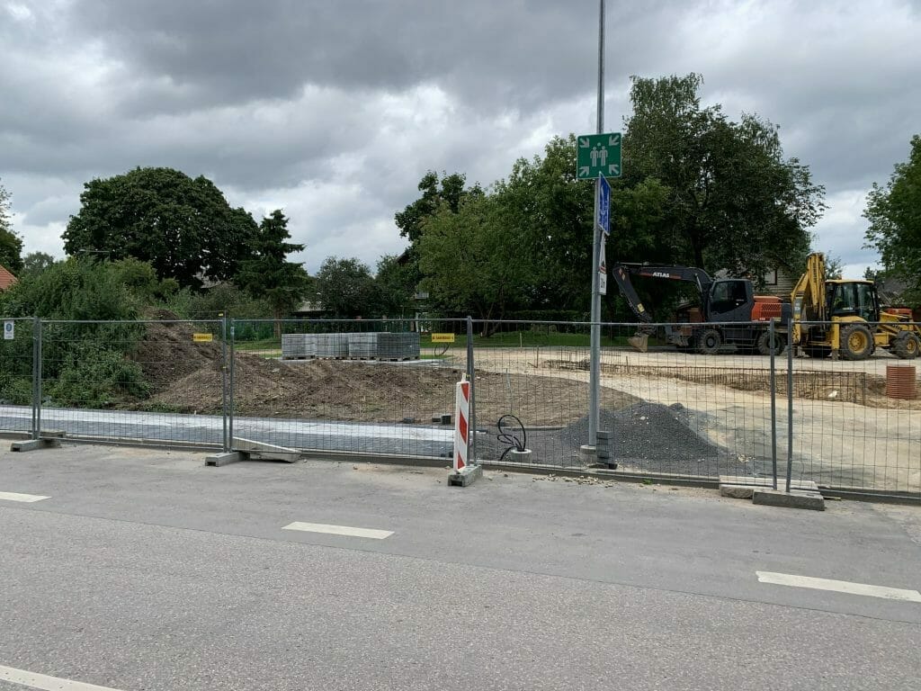 Drakono pieva (Giedraičių-Krokuvos g. skveras) (Krokuvos g.) - Square - construction photos