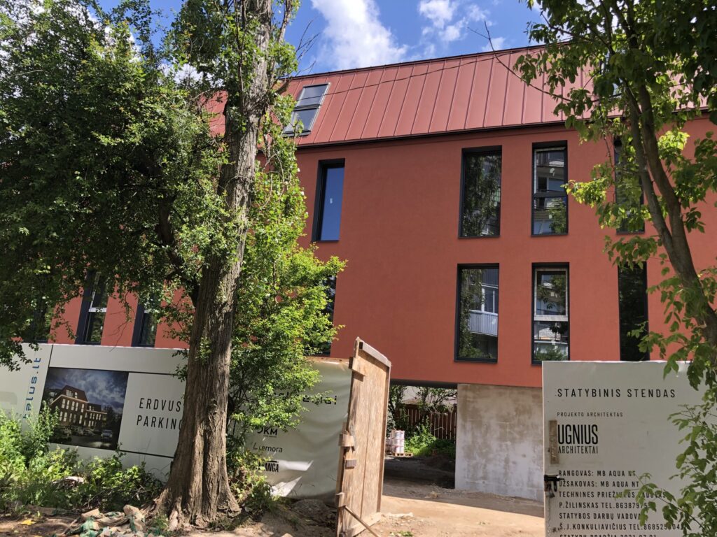 LIUTAURO TALUS (Liutauro aklg. 20) - Multi apartment - construction photos