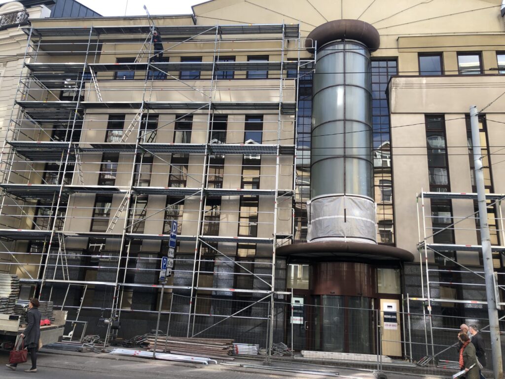 Jogaila (Jogailos g. 9A) - Office center - construction photos