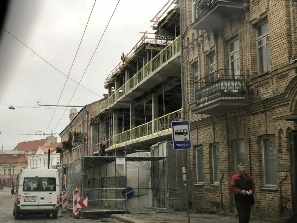 Gallery 4A (J. Basanavičiaus g. 4A) - Multi apartment - construction photos