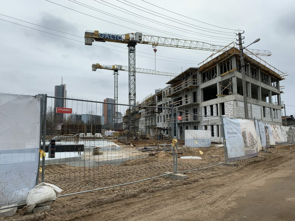 Namai-Kintai (daugiabutis) (Kintų g. 13) - Daudzdzīvokļu nams - būvdarbu attēli