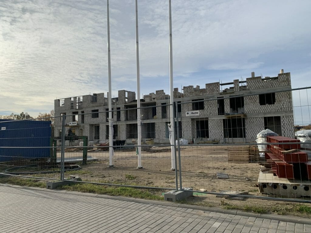 Liepų terasos | 1 etapas (A, B namai) (Arimų g. 64) - Multi apartment - construction photos