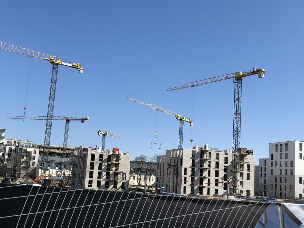 Centro rezidencija 3 etapas (Rinktinės g. 3) - Daugiabutis - statybų nuotraukos