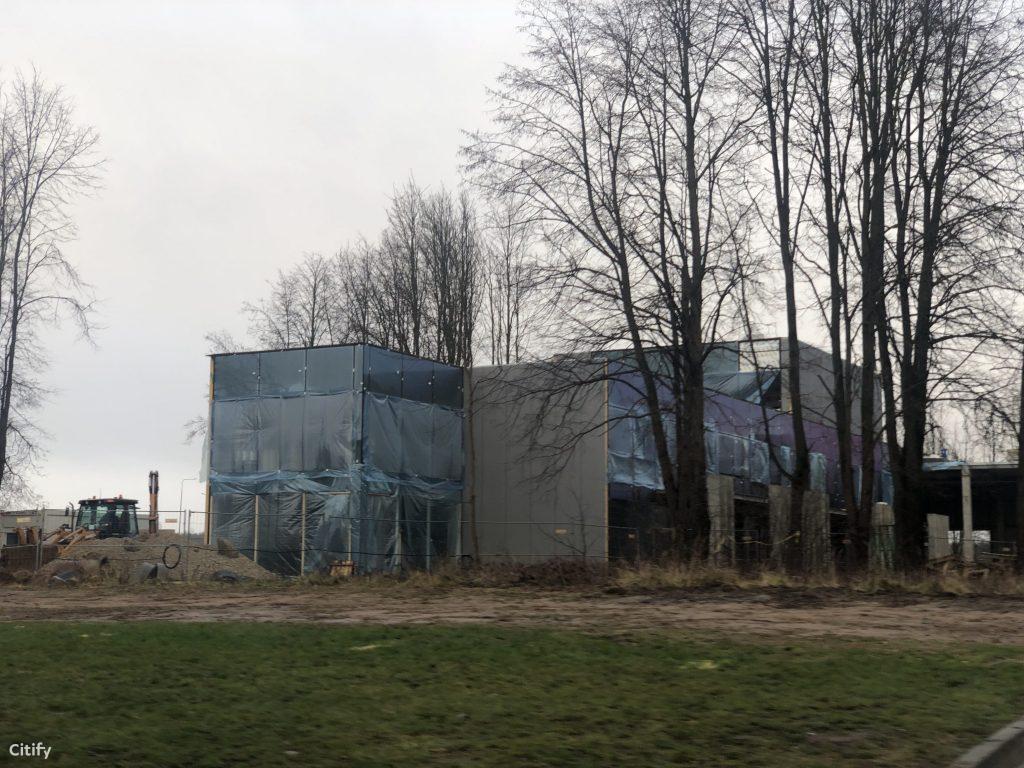 Partizanų g. 75K (Partizanų g. 75K) - Shopping center - construction photos