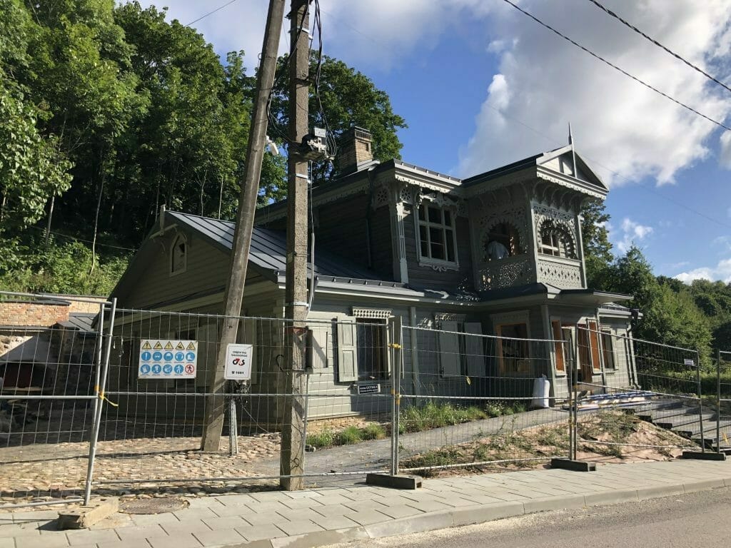 Medinės architektūros muziejus (Polocko g. 52) - Museum - construction photos