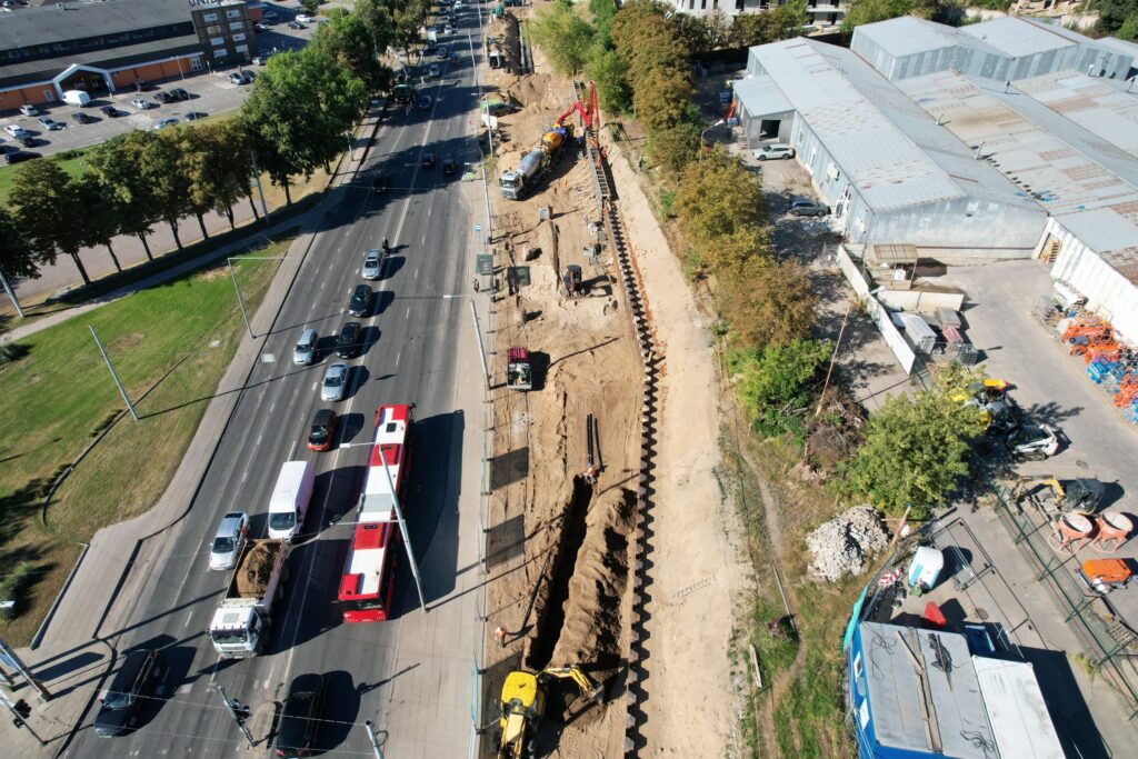 Kareivių g. tarp Verkių ir Kalvarijų g. (Kareivių g.) - Tänav - ehituse fotod
