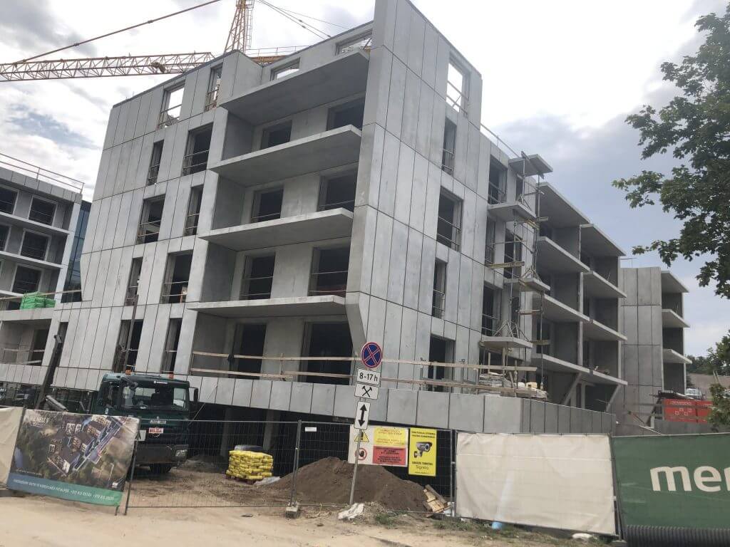 Vilnelės slėnis (Pakraščio g. 20) - Multi apartment - construction photos