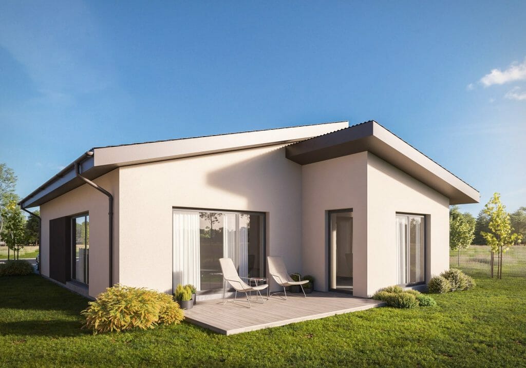 17 perlų (Uždaroji g.) - Private house community - visualization