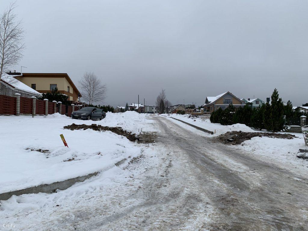 Tauralaukio gyvenvietės gatvės (Vėjo g., Virkučių g., Uosių g., Žvaigždžių g., Vaivorykštės g., Griaustinio g., Lietaus g., Slengių g., Arimų g., Akmenų g., Debesų g., Smėlio g.) - Street - construction photos