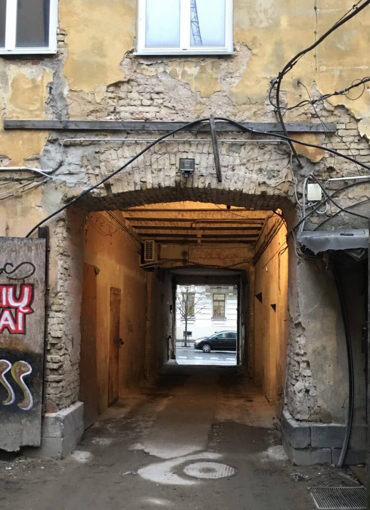 Gedimino 22 (Gedimino pr. 22) - Multi apartment - construction photos