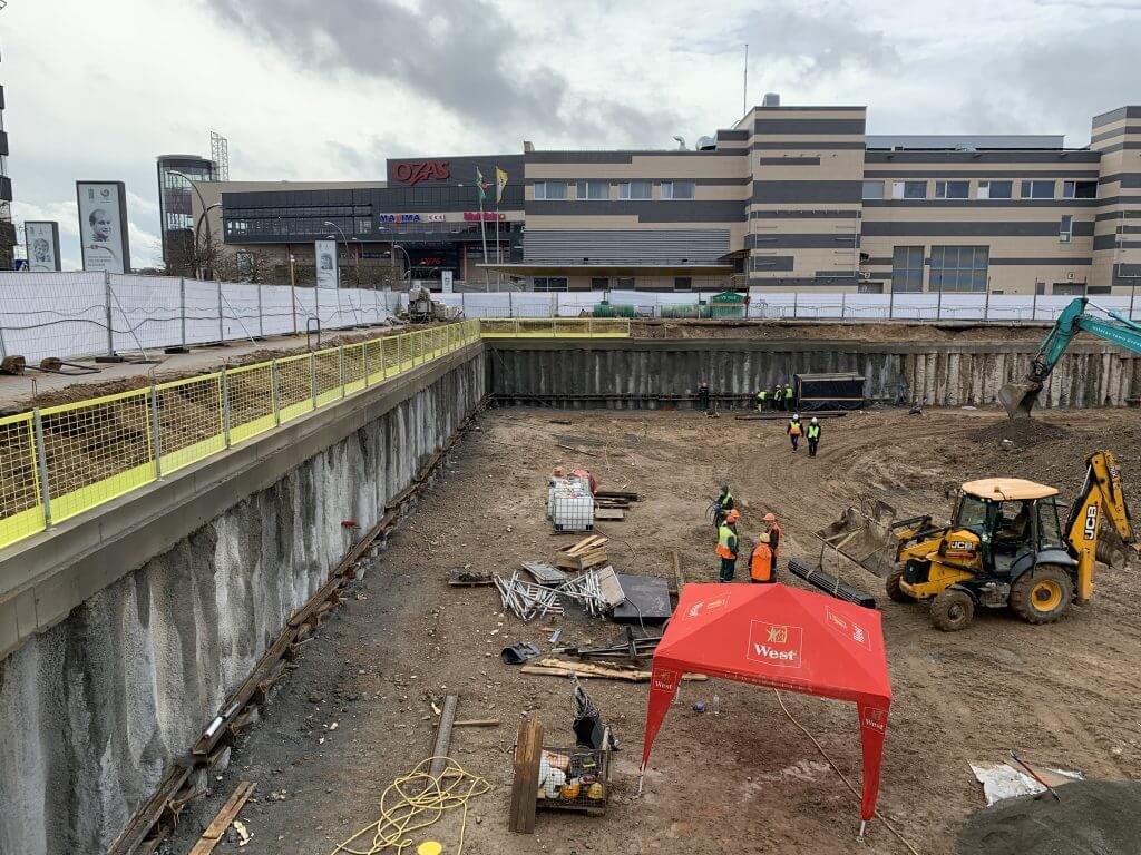 Nova (Vito Gerulaičio g. 18) - Office center - construction photos