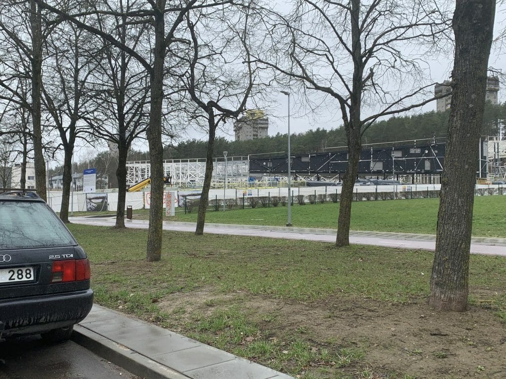 Lazdynų baseinas (Erfurto g. 13) - Pool - construction photos