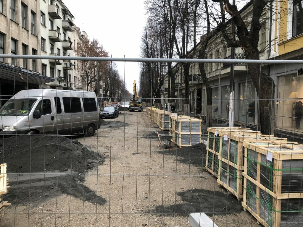 S. Daukanto g. rekonstrukcija (S. Daukanto g.) - Gatvė - statybų nuotraukos
