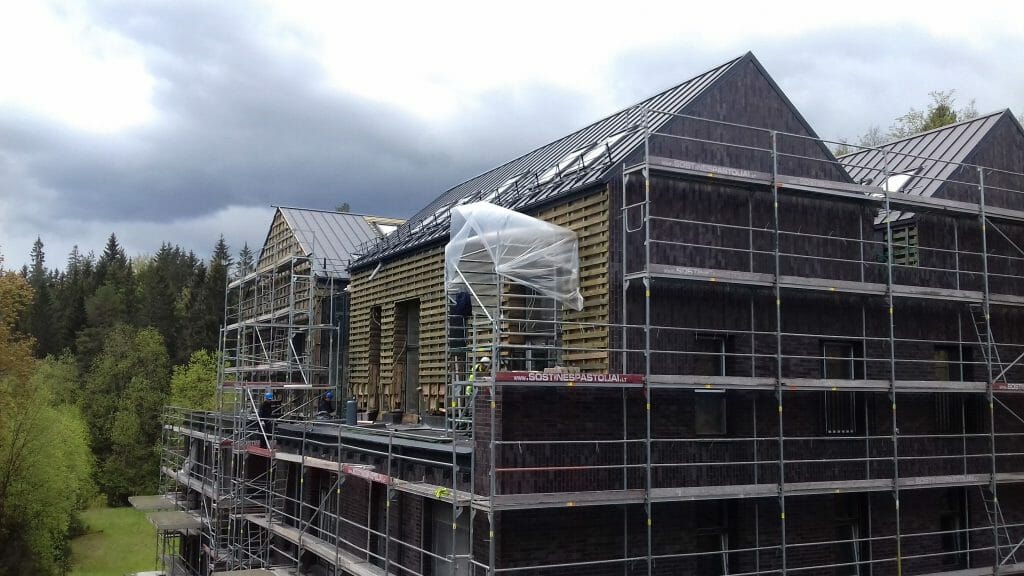 Miško ardai 1 etapas (Burbiškių g. 6) - Multi apartment - construction photos