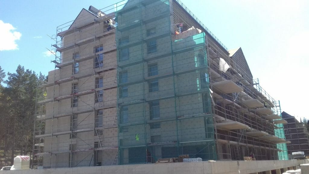 Miško ardai 1 etapas (Burbiškių g. 6) - Multi apartment - construction photos