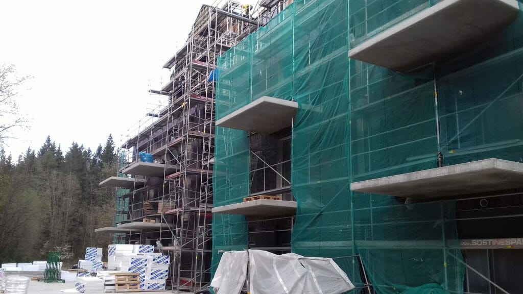 Miško ardai 1 etapas (Burbiškių g. 6) - Multi apartment - construction photos