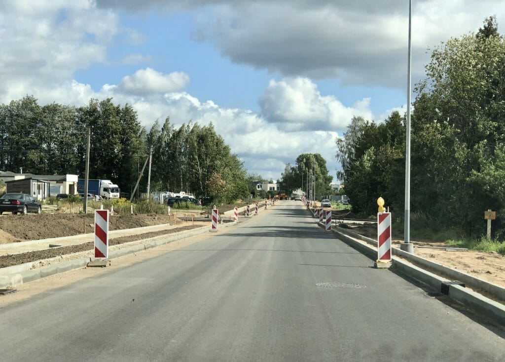 Varnės g. rekonstrukcija (Varnės g.) - Iela - būvdarbu attēli