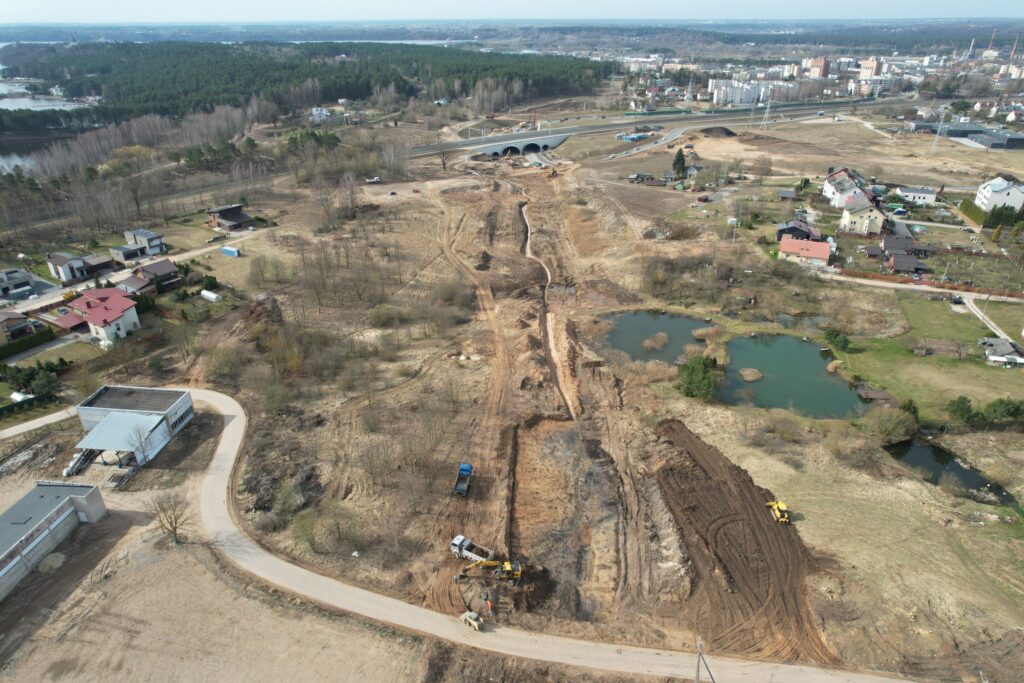 Kauno pietrytinis aplinkelis 1 etapas (Pietrytinis aplinkkelis) - Road - construction photos