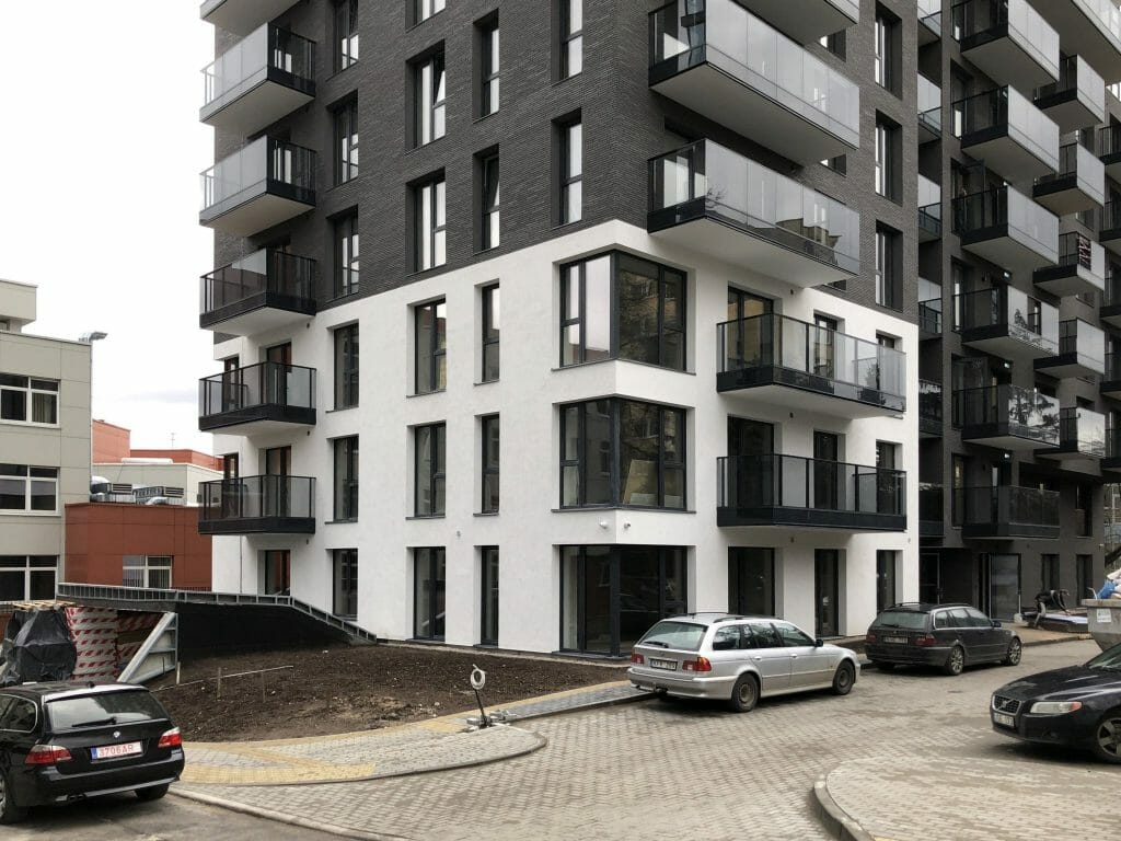 Žvėryno vakarai (Saltoniškių g. 44) - Multi apartment - construction photos