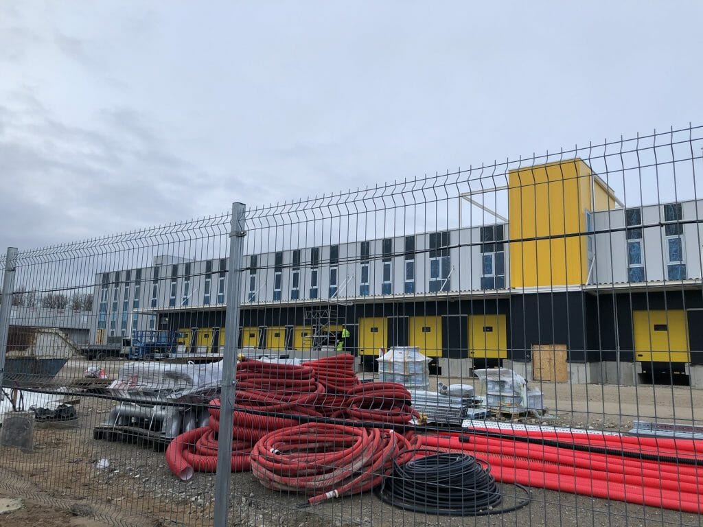 Lietuvos pašto logistikos centras (Metalo g. 5) - Warehouse / Distribution center - construction photos