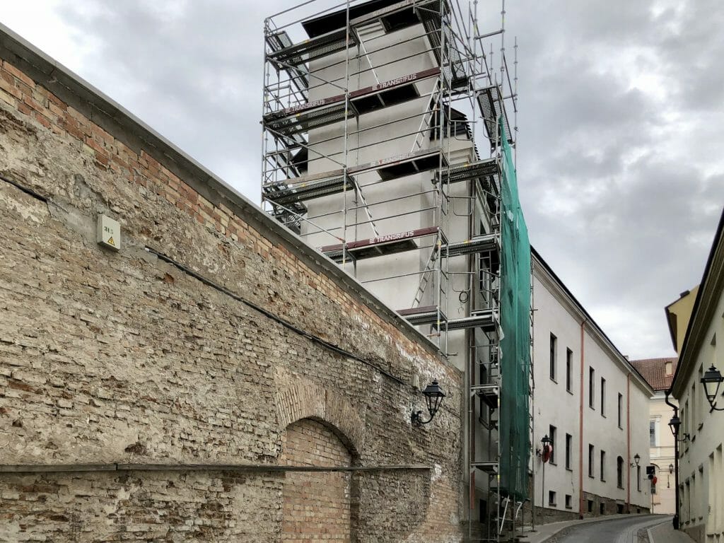 Bokšto skveras (Bokšto g. 6) - Food services, Resort - construction photos