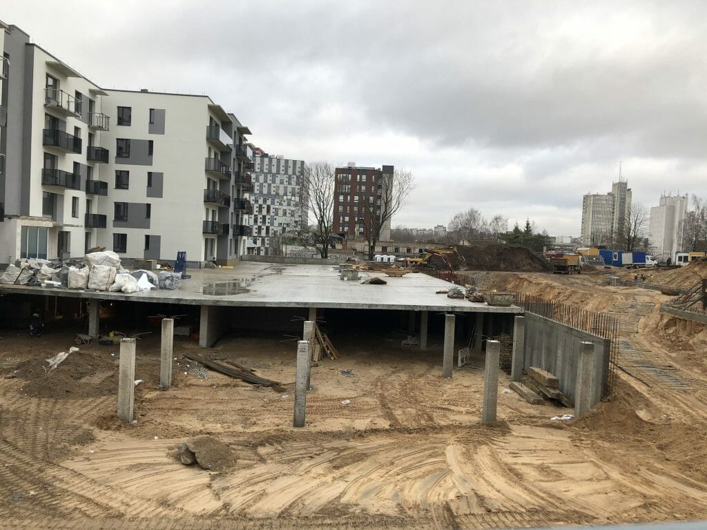 Kavoliuko 14 (A. P. Kavoliuko g. 14) - Multi apartment - construction photos