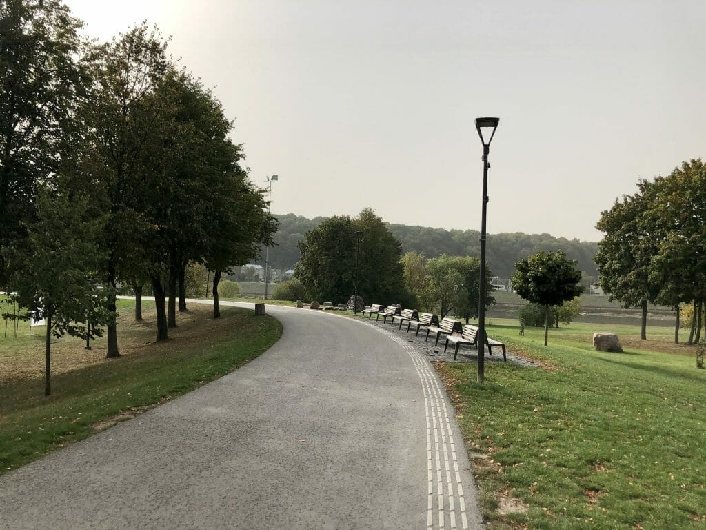 Santakos parkas (Prieplaukos krant.) - Park - construction photos