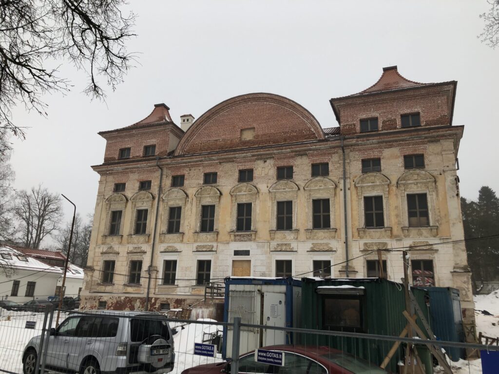 Sapiegų rūmai (L. Sapiegos g. 13) - Cultural center - construction photos