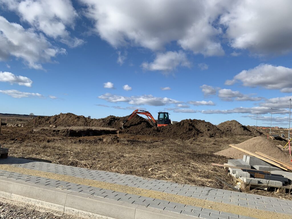 STALUPĖNAI (Stalupėnų g. 2, 4, 6, 6A, 8, 10, 12, 14, 16, 18, 20, 22, 24) - Row housing - construction photos