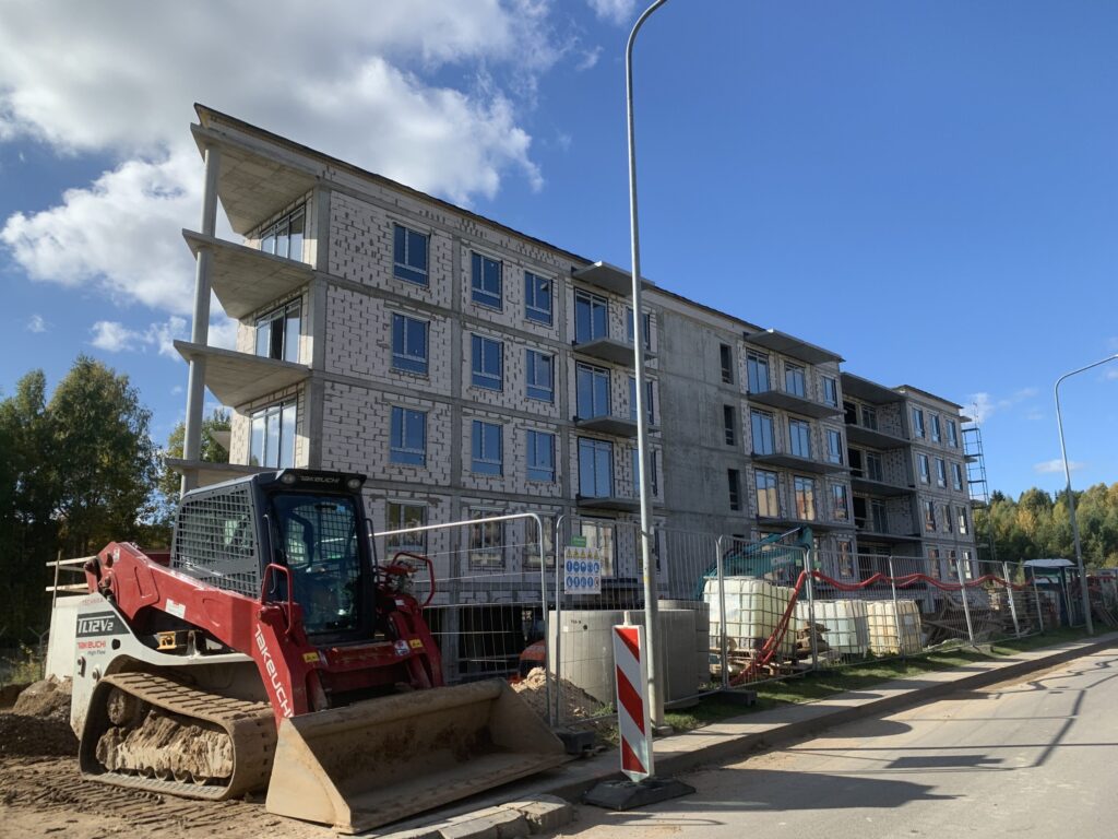 B Kvadratu (Bajorų kel. 8) (Bajorų kel. 8) - Multi apartment - construction photos