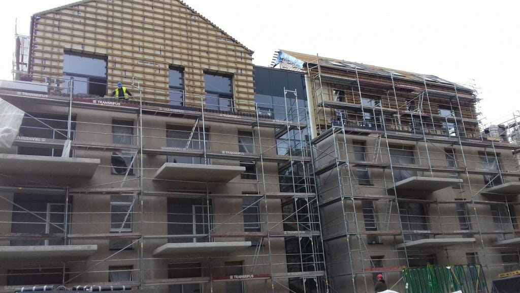 Miško ardai 1 etapas (Burbiškių g. 6) - Multi apartment - construction photos