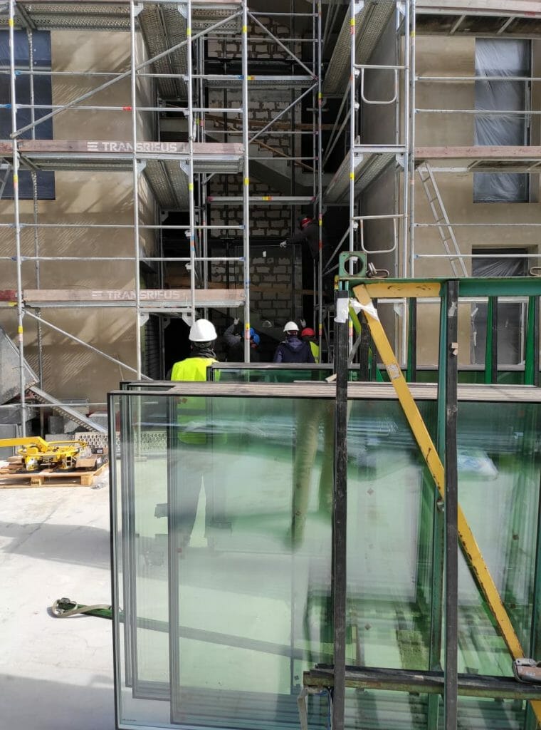 Miško ardai 1 etapas (Burbiškių g. 6) - Multi apartment - construction photos