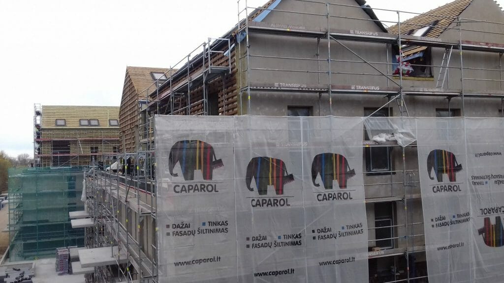 Miško ardai 1 etapas (Burbiškių g. 6) - Multi apartment - construction photos