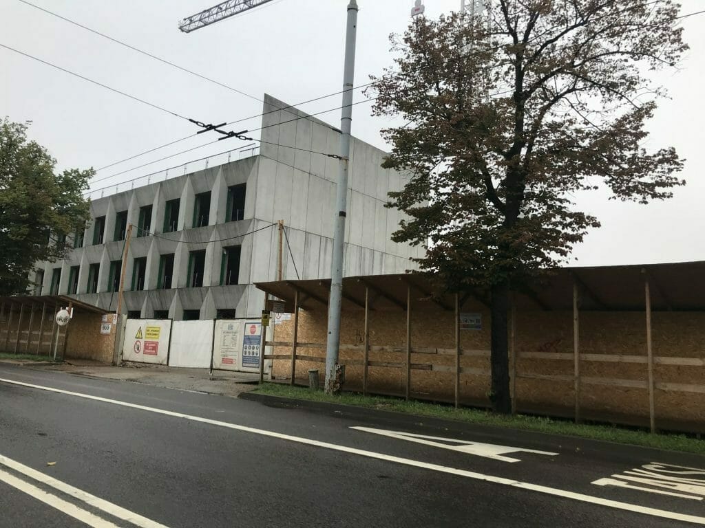 Cyber City 1 etapas (Švitrigailos g. 32) - Office center - construction photos