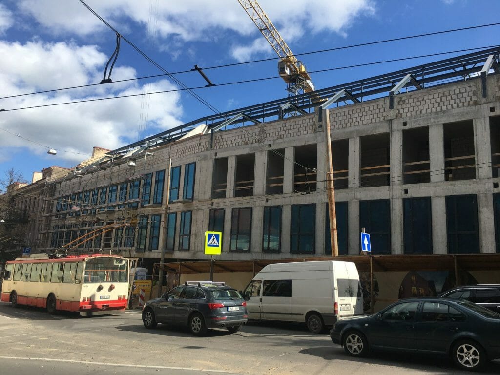 Renesanso (Sodų g. 6) - Multi apartment - construction photos