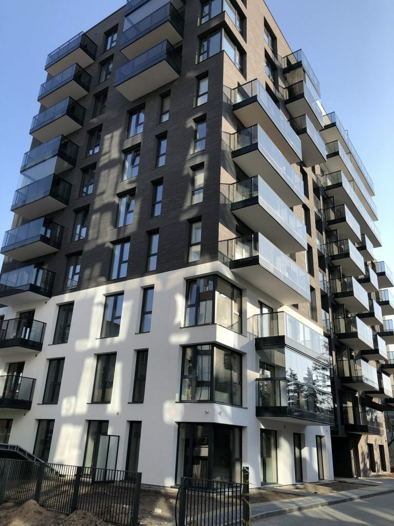 Žvėryno vakarai (Saltoniškių g. 44) - Multi apartment - construction photos