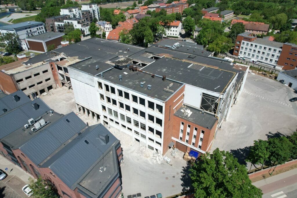Švyturys UP | Urban park 2 etapas (Bangų g. 2) - Office center, Other sports - construction photos