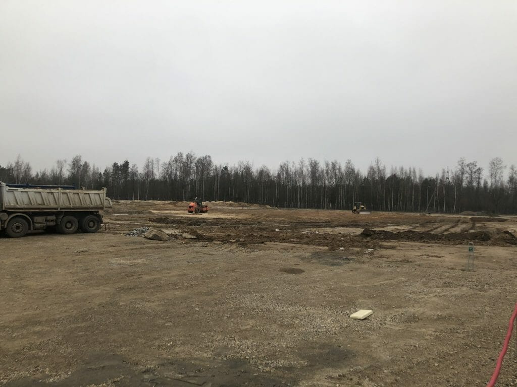 Kauno logistikos centras (Martinavos g. 8) - Warehouse / Distribution center - construction photos