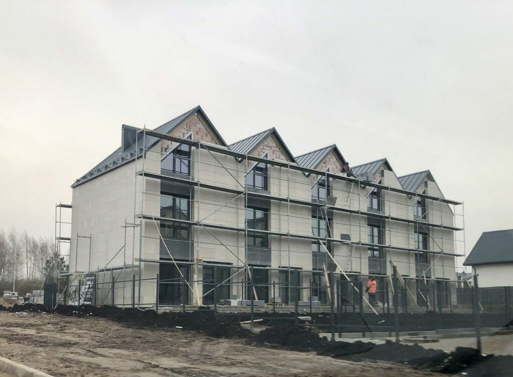 Pakarvių g. 1, 3 (Pakarvių g. 1, 3) - Row housing - construction photos