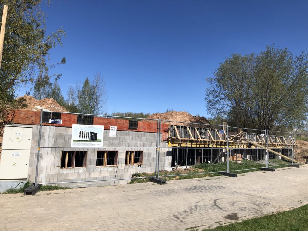 12 dvylika (J. Bretkūno g. 5) - Daudzdzīvokļu nams - būvdarbu attēli