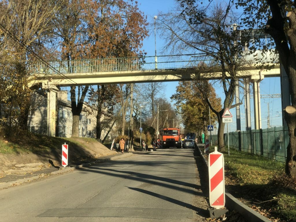 Ramaus eismo A. Kojelavičiaus g. (A. Kojelavičiaus g.) - Street - construction photos