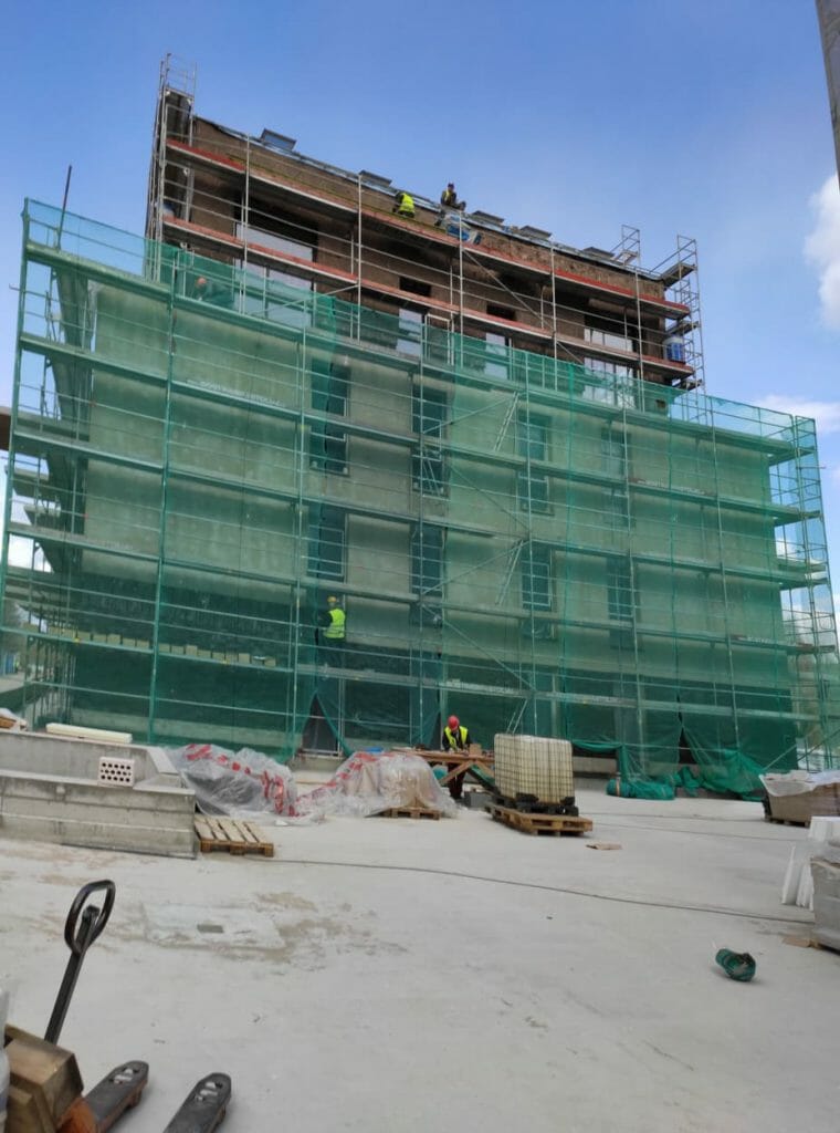 Miško ardai 1 etapas (Burbiškių g. 6) - Multi apartment - construction photos