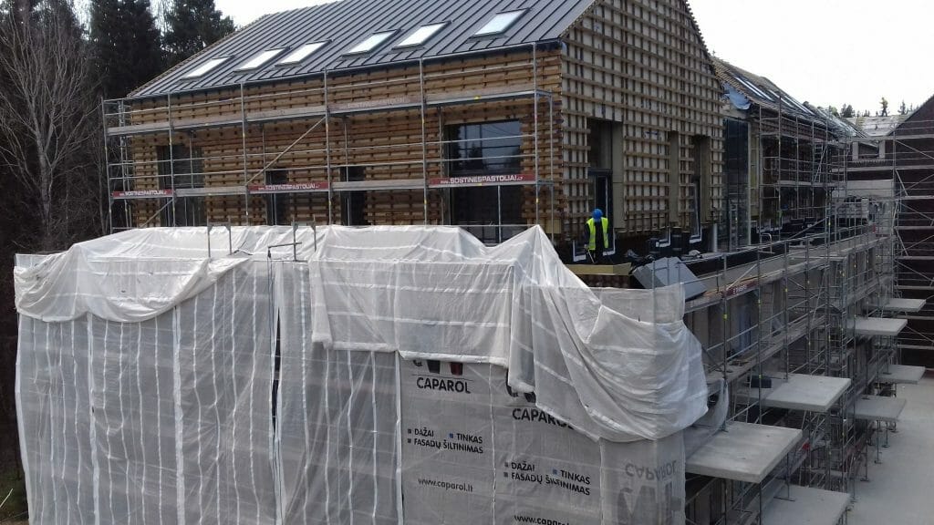 Miško ardai 1 etapas (Burbiškių g. 6) - Multi apartment - construction photos