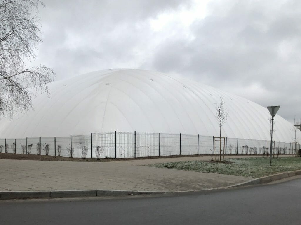 Ryto gimnazijos stadionas (Dariaus Gerbutavičiaus g. 9) - Sporta būve - būvdarbu attēli