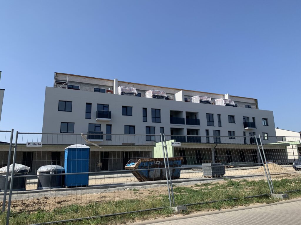 Liepų terasos | 1 etapas (A, B namai) (Arimų g. 64) - Multi apartment - construction photos