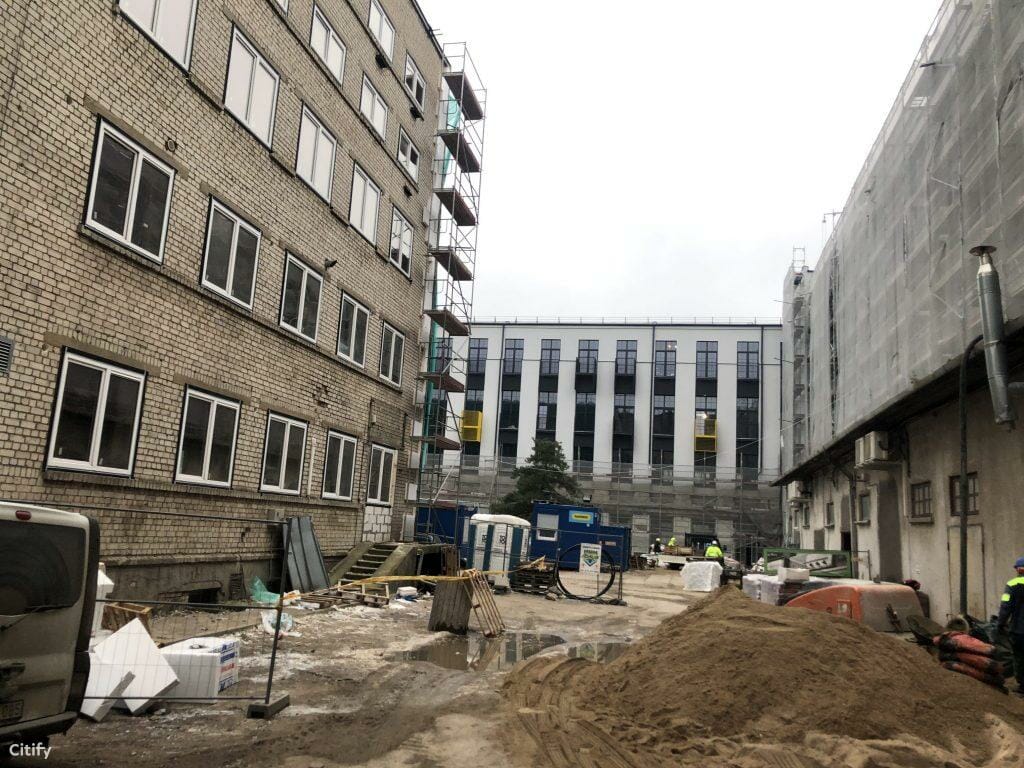CITUS Radio City I etapas (Nida ir Banga) (Žemaičių g. 31) - Lofts - construction photos