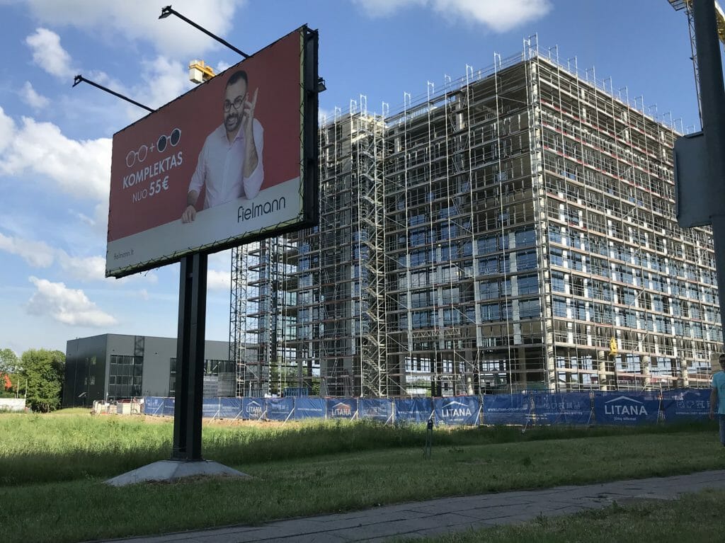 Aerocity Dariaus ir Girėno g. 34F (Dariaus ir Girėno g. 34F) - Office center - construction photos