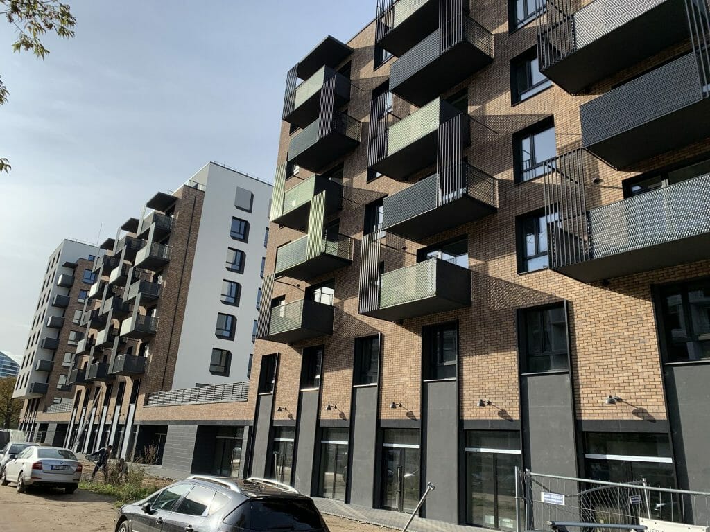 Kernavės aveniu (Kernavės g. 4) - Multi apartment - construction photos